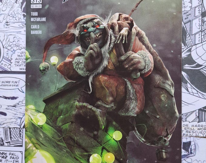 Spawn #313 Clown Santa Bjorn Barends Variant Image 2020
