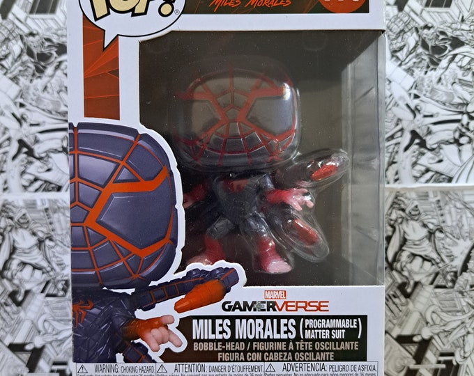 Miles Morales Spider-Man #773 Programmable Matter Suit Funko POP!