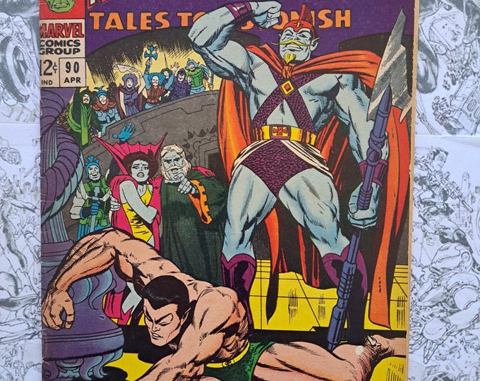 Tales to Astonish #90 First App of Abomination Sub Mariner and Hulk Marvel 1967
