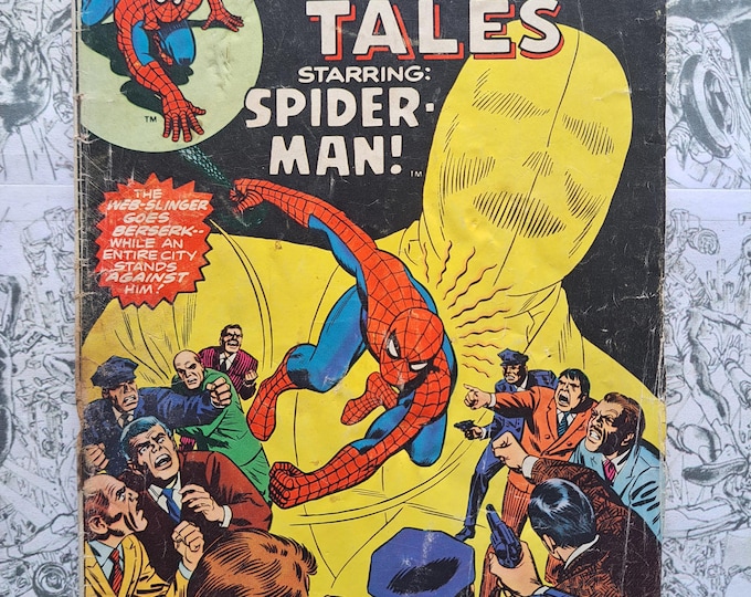 Marvel Tales #61 Spider-Man Chameleon John Romita Sr. Cover Marvel 1975