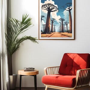 Madagascar Travel Poster Digital Printable Wall Art, Instant Download ...