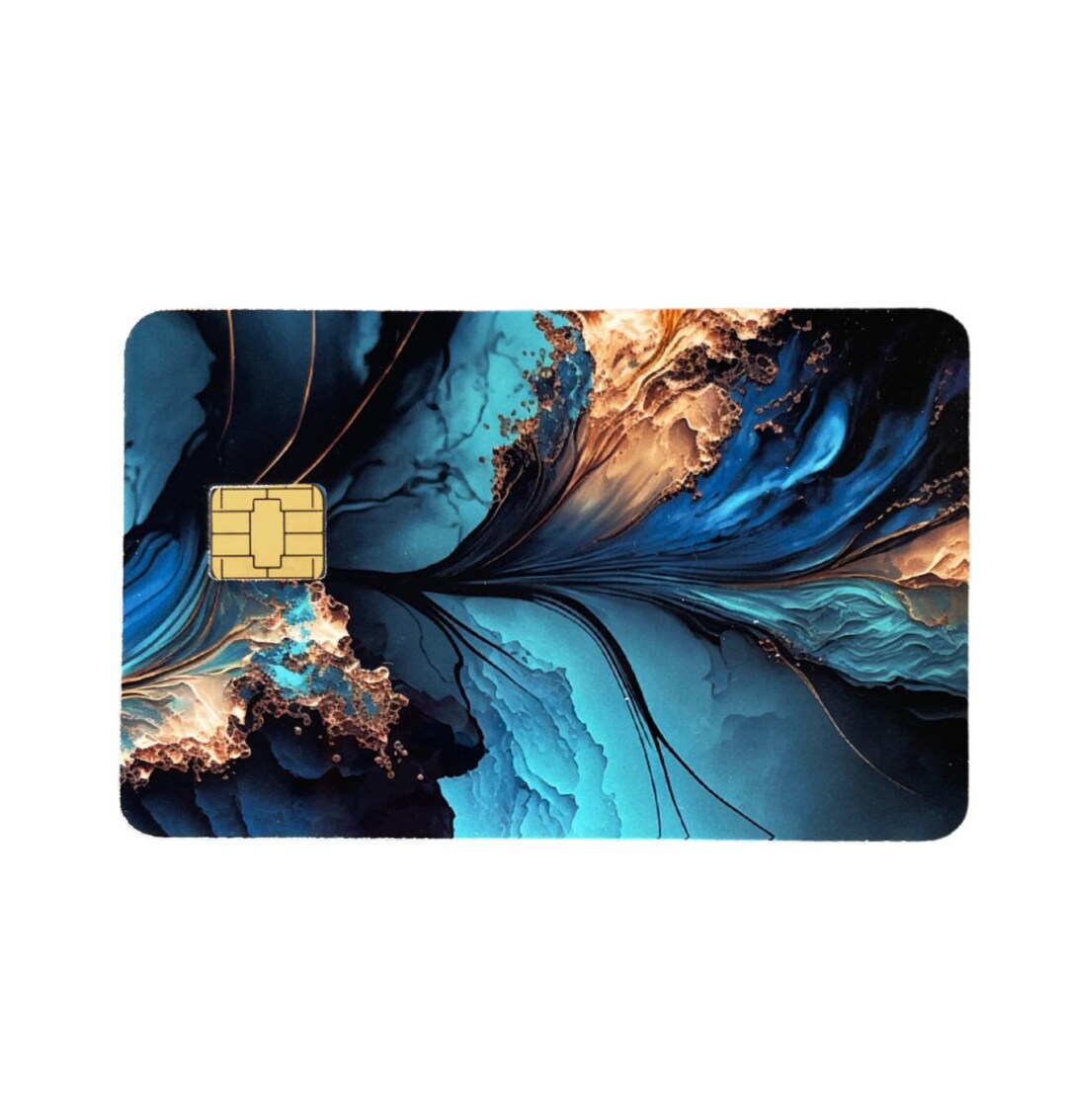 Marble Credit Card Skins, Kc Chiefs Skins, Mosaic Skin, Vibrant, Gift