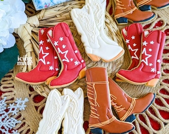 Boot Cookie Cutters - cowgirl/cowboy