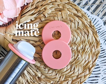 Rolling Pin Guides - 5/16" (8mm)- Set of 2- Assorted Colors Available