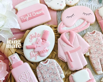 Spa Girl / Girl's Night / Slumber party Cookie Cutters