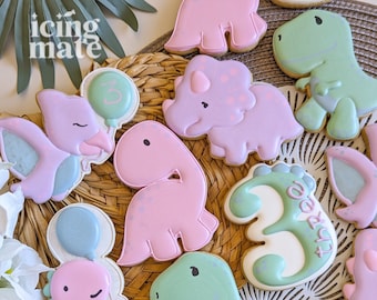 Three Rex- Dinosaur cookie cutter set