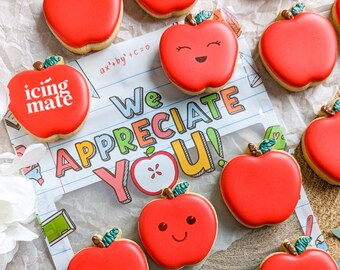 Apple Cookie Cutter (mini)- Back to School- Teacher Appreciation