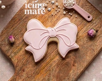Bow 5 Cookie Cutter- Double Bow Ribbon