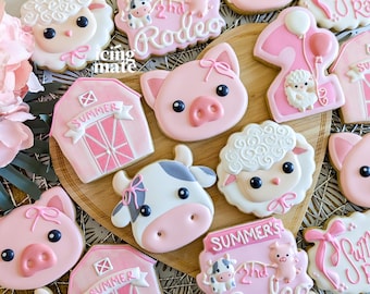 Barnyard Animal Cookie Cutters