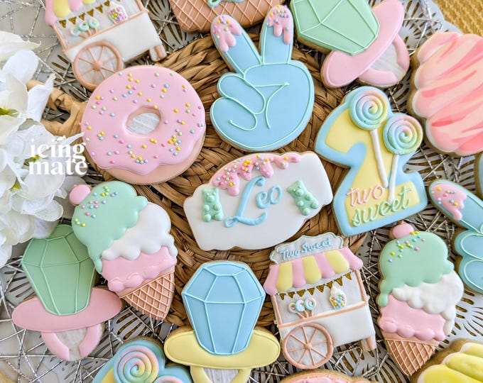 Two Sweet Cookie Cutters - Too Sweet Option 2