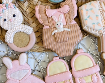 Bunny Baby Shower Cookie Cutters