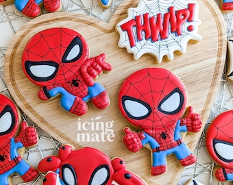 Web Hero Cookie Cutter Set