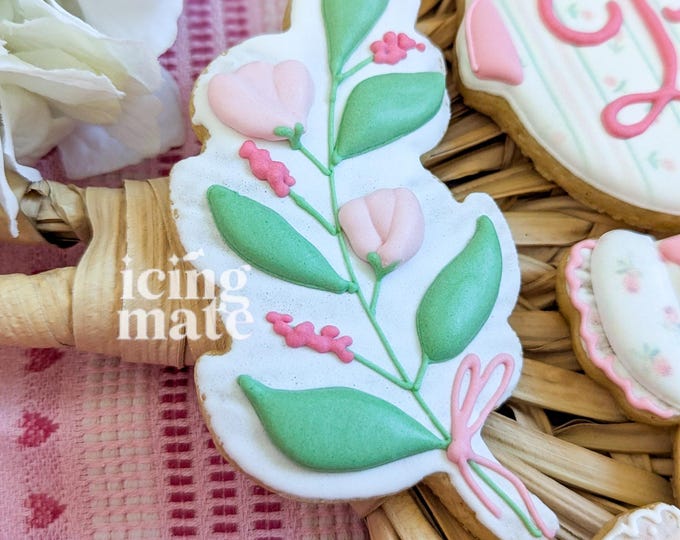 Floral Sprig Cookie Cutter