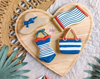 Beach / Swimming Cookie Cutters