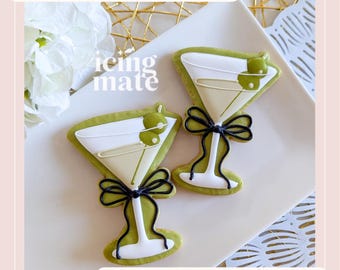 STL- Dirty Martini Cookie Cutter DIGITAL file