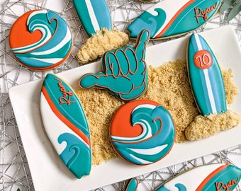 Hang 10 Beach Cookie Cutters