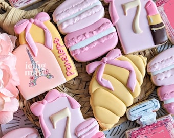 PARIS Bow Cookie Cutters- Coquette- French- Macaron