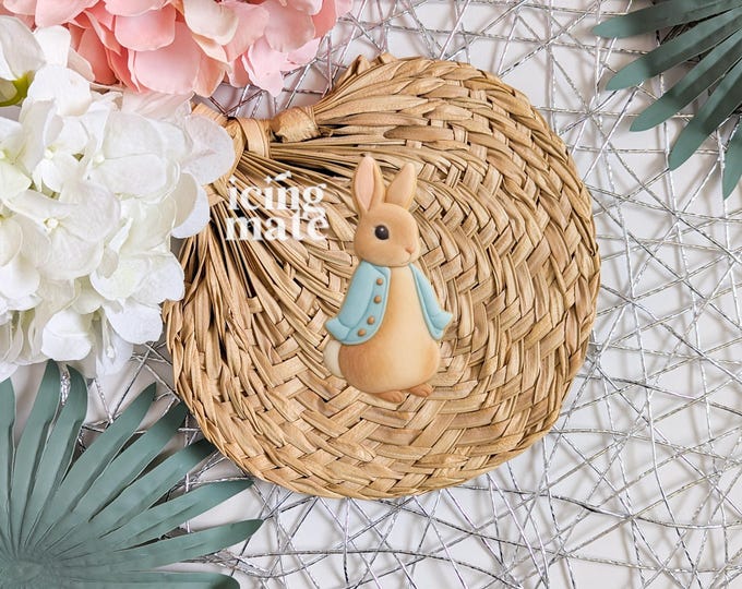 Peter Cottontail - Bunny Cookie Cutter- Beatrix Some Bunny is One