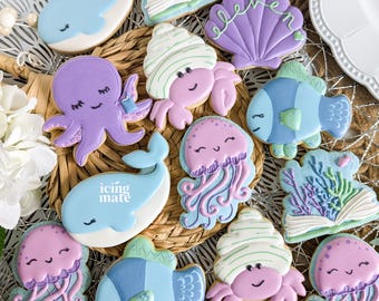Sea Creature Cookie Cutters- Cutter Bundle