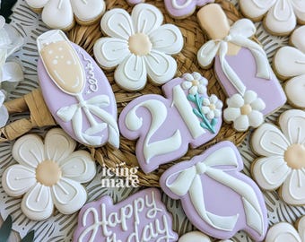 Celebration- Daisy- 21st birthday- Cookie CUTTERS- Individual