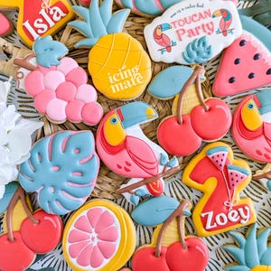 Two-ti Fruitti - Tropical Toucan Fruit Cookie Cutters - Two