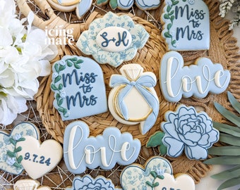 Bridal- Wedding Cookie Cutters- Individual