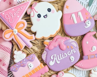 STL-Girlie Halloween Cookie Cutters - DIGITAL file- Summerween