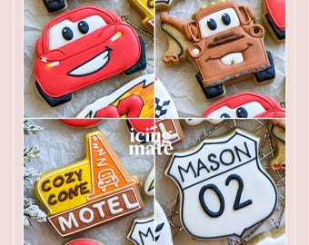STL- Race Car Cookie Cutters- Set of 3- DIGITAL file bundle