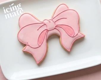Bow 5 Cookie Cutter- Double Bow Ribbon
