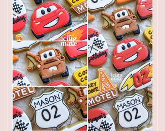 STL- Race Car Cookie Cutters- Set of 3- DIGITAL file bundle