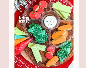 STL- Veggie Tray Cookie Cutter Set- Digital File