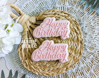 Happy Birthday Cookie Cutter