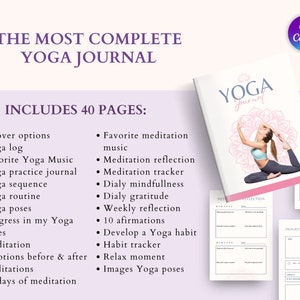 Yoga Essential Journal, Lead Magnet, Ultimate Yoga Journal, Complete ...