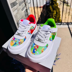 Inspiriert von super Mario bros original Nike Air Force