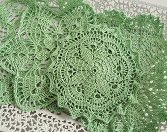 Crochet Doilies, Cotton Doily, Wedding Decorations, Home Decor, Table Decorations, Room Interior, Modern Doilies, Crafts Doilies