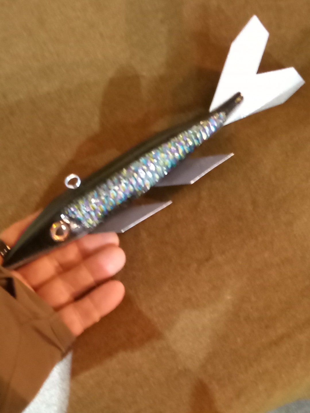 Hand Carved Wood Fish Spearing Decoys Etsy