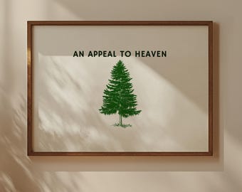 Appeal To Heaven Flag Print: American Revolution Poster