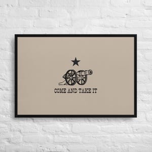 Framed canvas