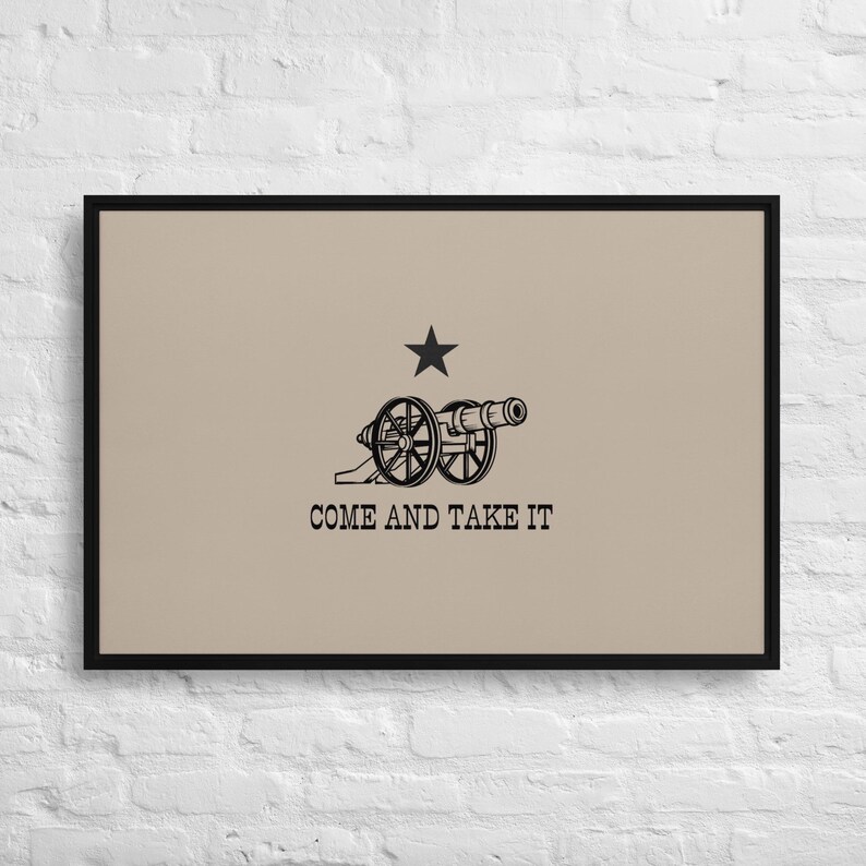 Framed canvas
