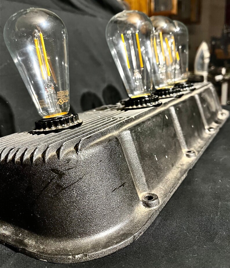 Vintage Vanity Valve Cover Light Fixture Etsy