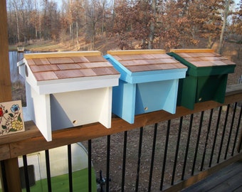 Top Bar Nuc Bee Hive w/ 8 top bars w/ Observation Window Nucleus Beehive