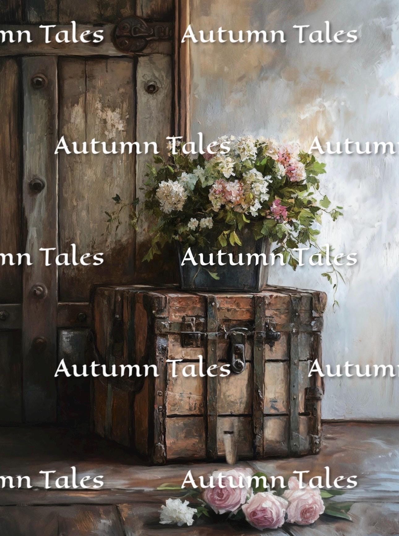 Moody Farmhouse Floral Wall Art Print Spring Farmhouse Wall Decor ...