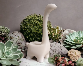3D Printed Dinosaur Ring Holder: Minimalist Jewelry Organizer