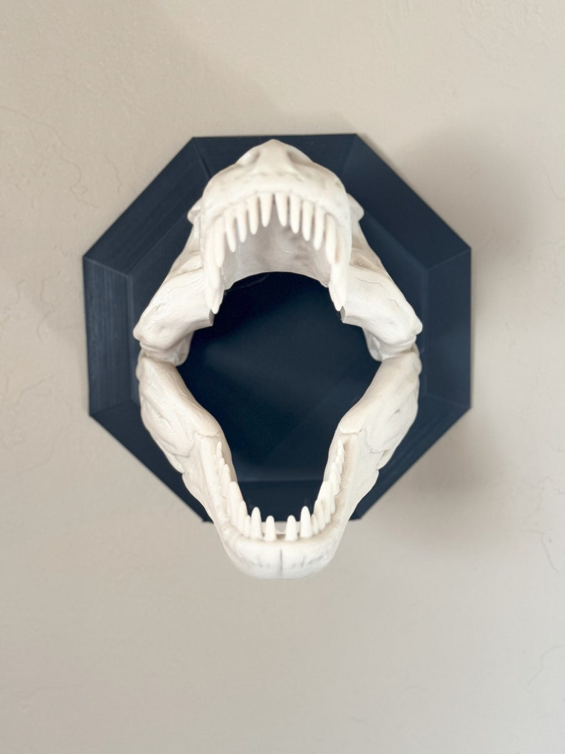 T-Rex Wall Mount Headphone Hanger | Dinosaur Wall Art | Headphone Stand | Gaming Accessories