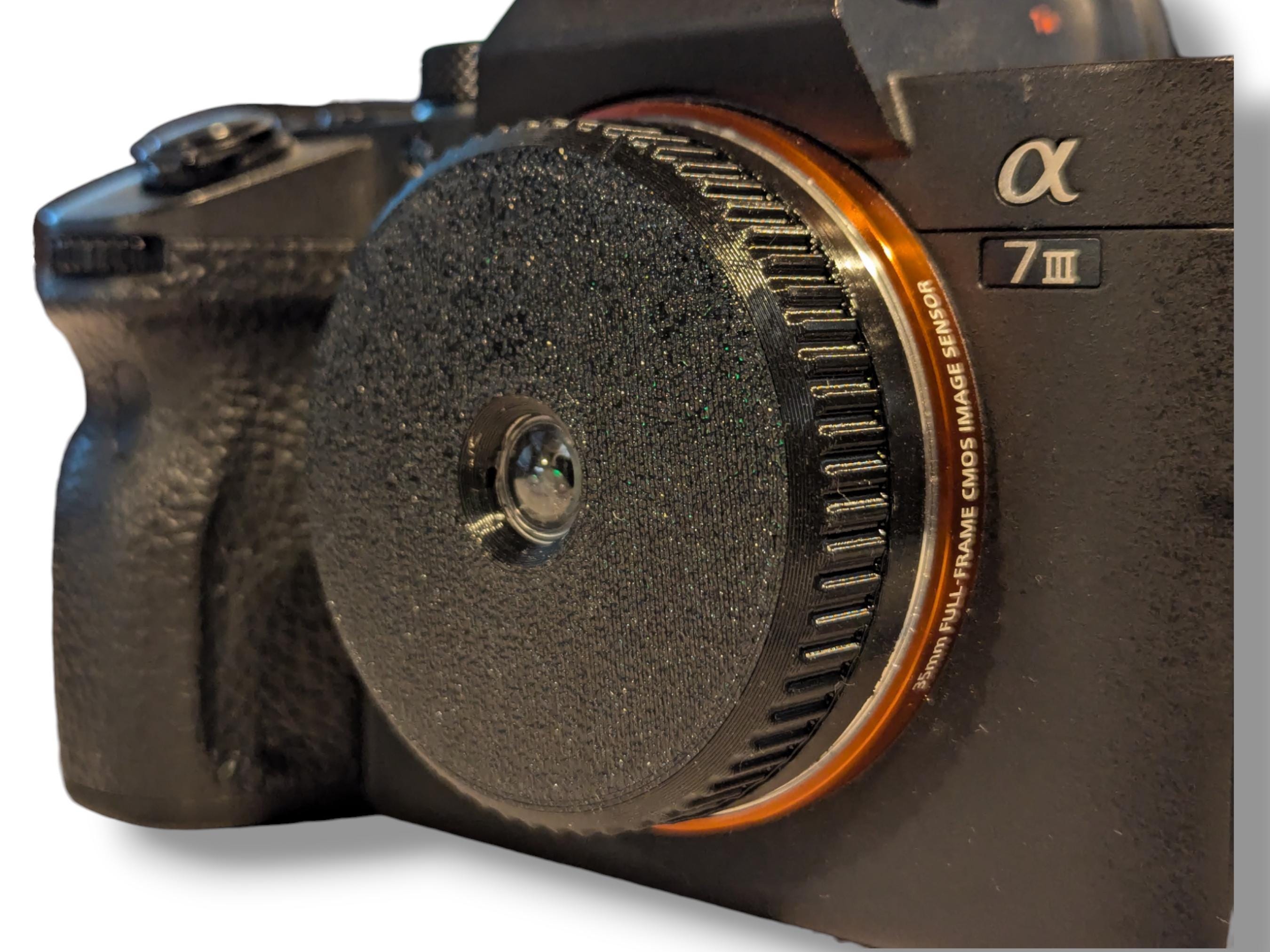 3D Printed Disposable Camera Lens for Sony E-mount - Etsy