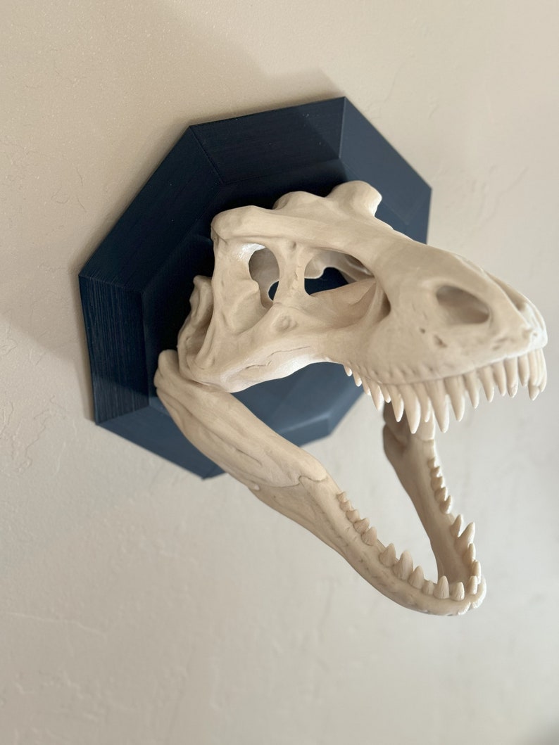 T-Rex Wall Mount Headphone Hanger | Dinosaur Wall Art | Headphone Stand | Gaming Accessories