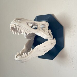 T-Rex Wall Mount Headphone Hanger | Dinosaur Wall Art | Headphone Stand | Gaming Accessories