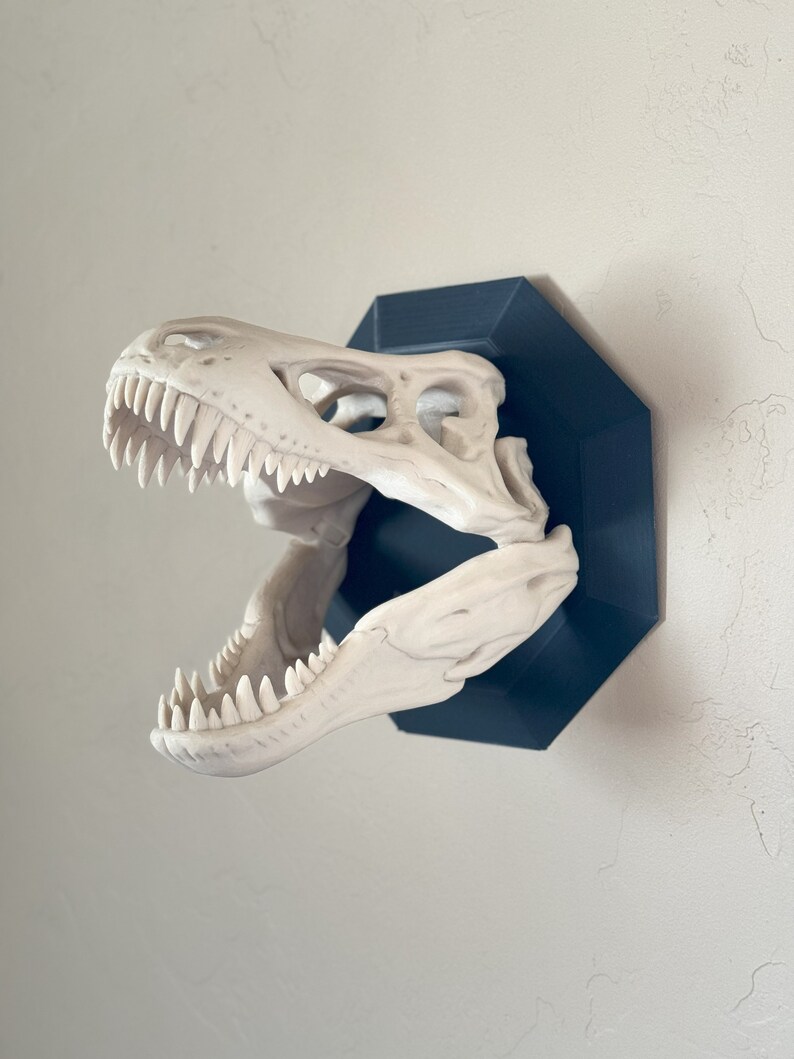 T-Rex Wall Mount Headphone Hanger | Dinosaur Wall Art | Headphone Stand | Gaming Accessories
