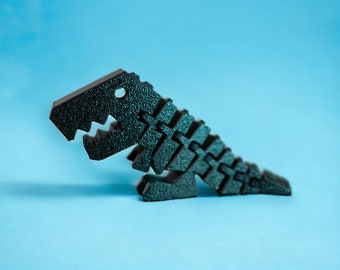 Flexible Fidget T-Rex | Articulating Dinosaur Figure