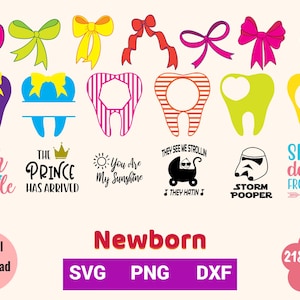 218 Pacotes de Bebê Recém-nascido PNG SVG DXF Design Gráfico, Sublimação, Cricut, Impressão sob Demanda, Cobertor de Bebê, Outros Projetos, Uso Comercial